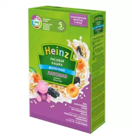 *Каша Хайнц Лакомая Рисова молочна курага/чорнослив 200 г