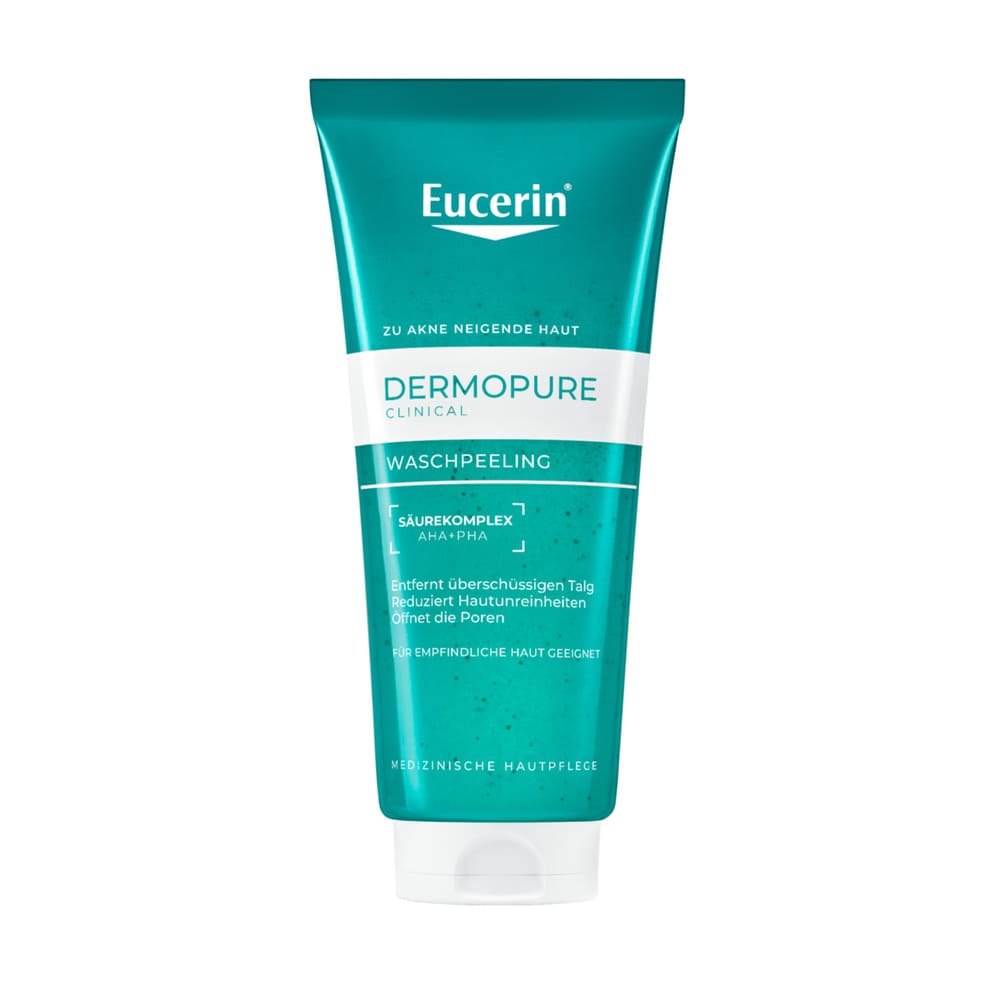 Скраб-пілінг Eucerin 88984 ДермоПʼюр Клінікал для глибокого очищення шкіри 100мл