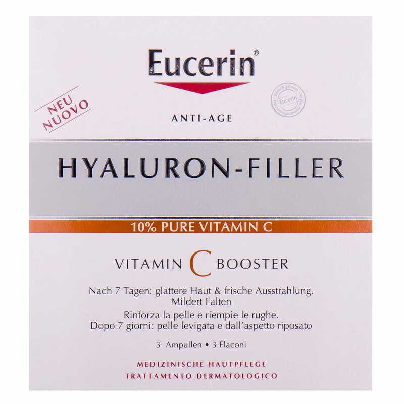 *Бустер Eucerin 83508 Гиалурон-Филлер Витамин С 3*8 мл *Бустер Eucerin 83508 Гиалурон-Филлер Витамин С 3*8 мл