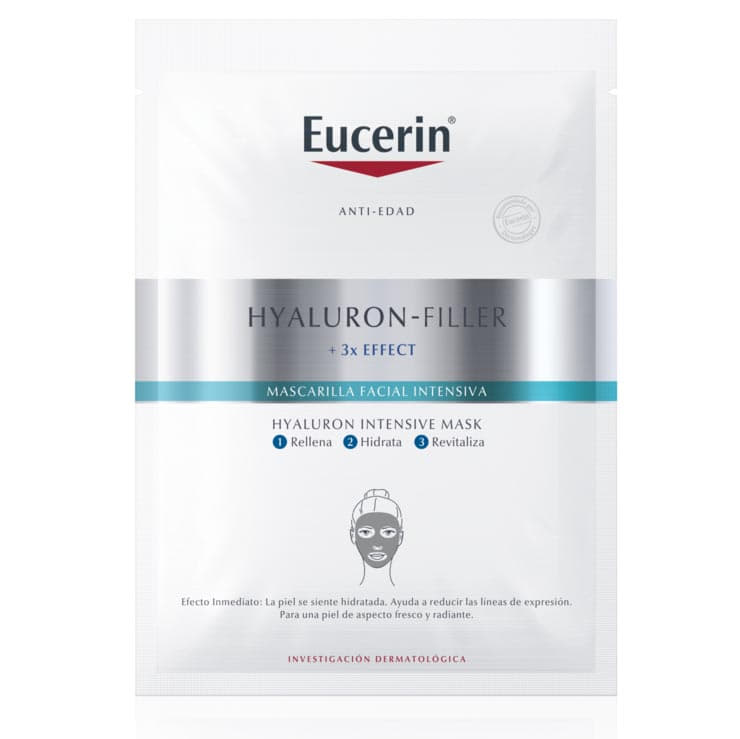 Маска Eucerin 83540 Гіалурон-Філлер +3x Ефект тканинна з гіалуроновою кислотою 30г