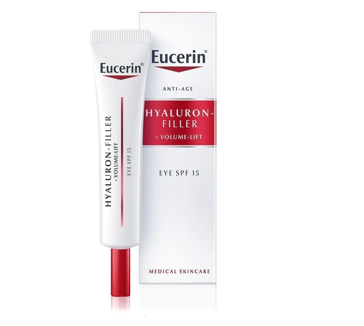 Крем Eucerin 89766 Гиалурон-Филлер +Вольюм-лифт антивозрастной для контура глаз SPF15 15 мл Крем Eucerin 89766 Гиалурон-Филлер +Вольюм-лифт антивозрастной для контура глаз SPF15 15 мл