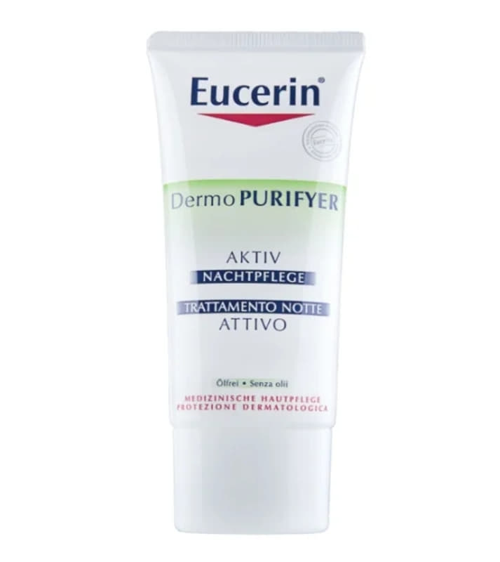 *Крем Eucerin 69606 ДермоПʼюріфаєр нічний для проблемної шкіри 50 мл