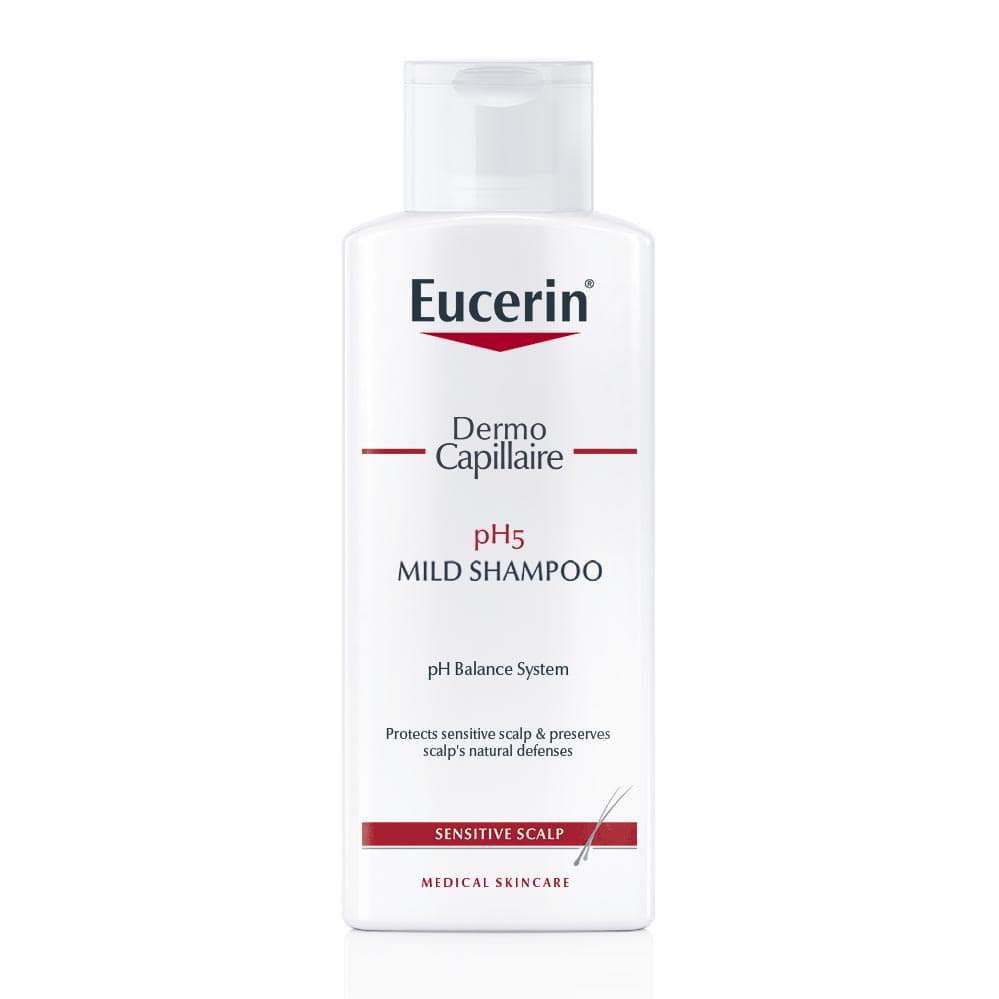 Шампунь Eucerin 69653 Дермокапилляр для волос универсальный для чувствительной кожи головы 250 мл Шампунь Eucerin 69653 Дермокапилляр для волос универсальный для чувствительной кожи головы 250 мл