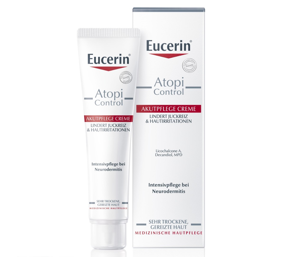 Крем Eucerin 63174 AtopiControl Acute для лица 40 мл Крем Eucerin 63174 AtopiControl Acute для лица 40 мл