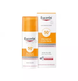 Флюид Eucerin 87997 Пигмент Контроль Солнцезащитный для лица от гиперпигментации SPF50+ 50 мл
