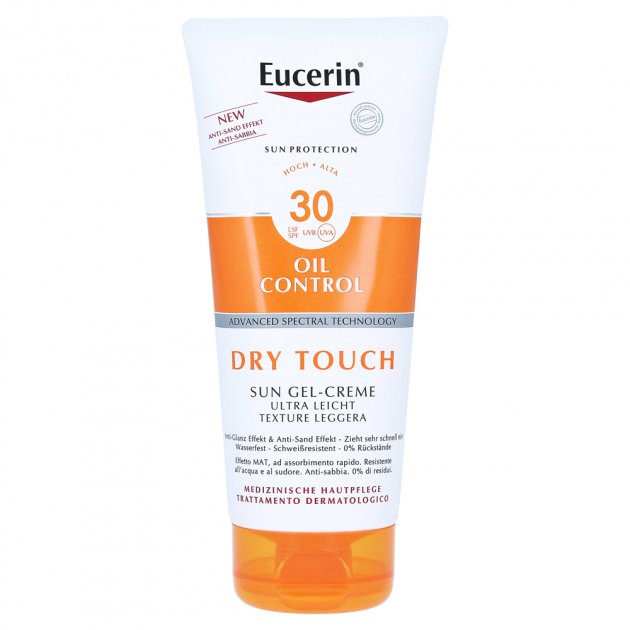 Крем-гель Eucerin 83556 Оил Контрол Солнцезащитный ультралегк. с мат. эфф. SPF30+ 200мл Крем-гель Eucerin 83556 Оил Контрол Солнцезащитный ультралегк. с мат. эфф. SPF30+ 200мл