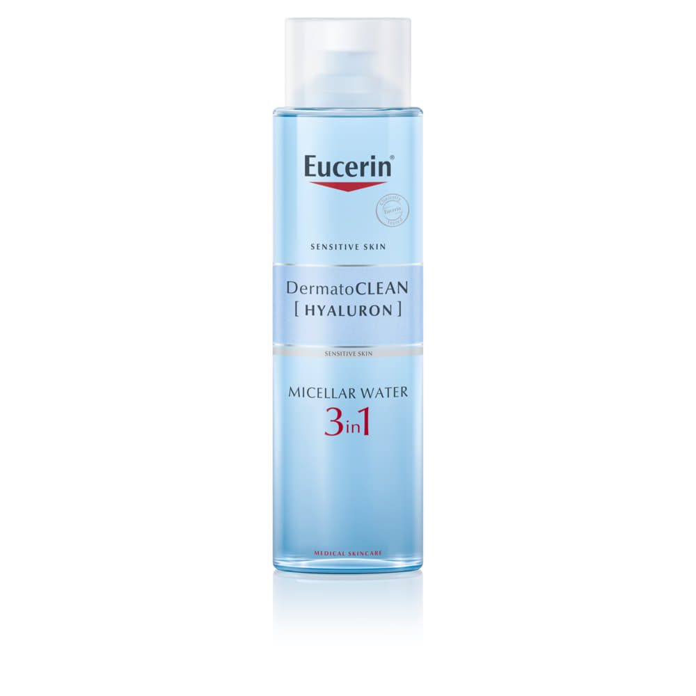 Флюїд Eucerin 69754 ДерматоКлін Гіалурон міцелярний очищуючий для чутливої шкіри всіх типів 400мл