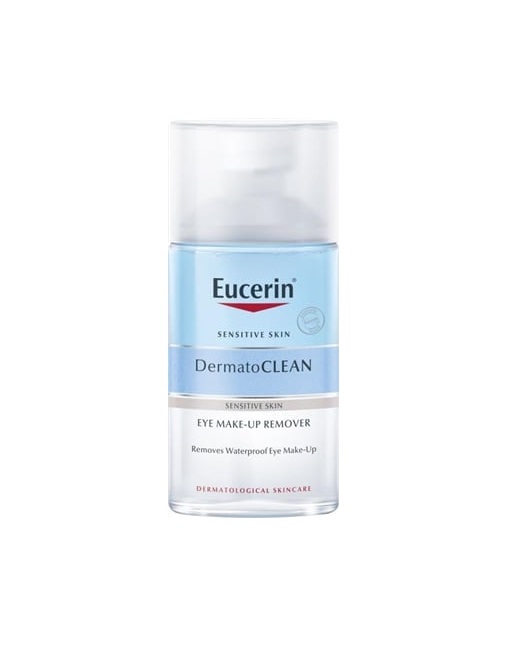 Средство Eucerin 83579 ДерматоКлин Гиалурон для снятия водост. макияжа с глаз для чувств кожи 125 мл Средство Eucerin 83579 ДерматоКлин Гиалурон для снятия водост. макияжа с глаз для чувств кожи 125 мл