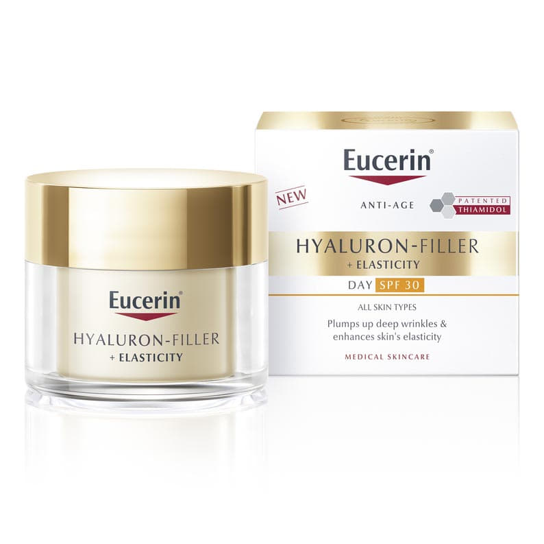 Крем Eucerin 83568 Гіалурон-філлер +Еластісіті денний антивіковий д/підвищення пружності шкіри SPF30 50мл