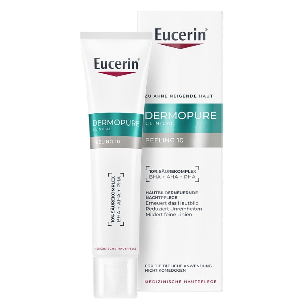 Пилинг Eucerin 87925 ДермоПьюр Клиникал ночной для проблемной кожи 40мл Пилинг Eucerin 87925 ДермоПьюр Клиникал ночной для проблемной кожи 40мл
