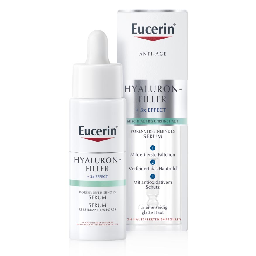 *Сироватка Eucerin 83587 Гіалурон-ФіллерАнтиокс вдосконалення структури шкіри звуження пор та пом`якшення перших зморшок 30мл