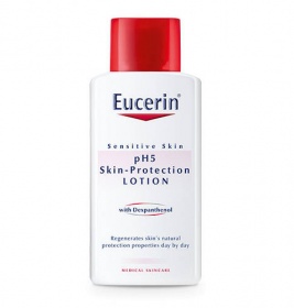*Лосьон Eucerin 63001 защитный восстанавливающий для чувствительной кожи тела pH5 200 мл