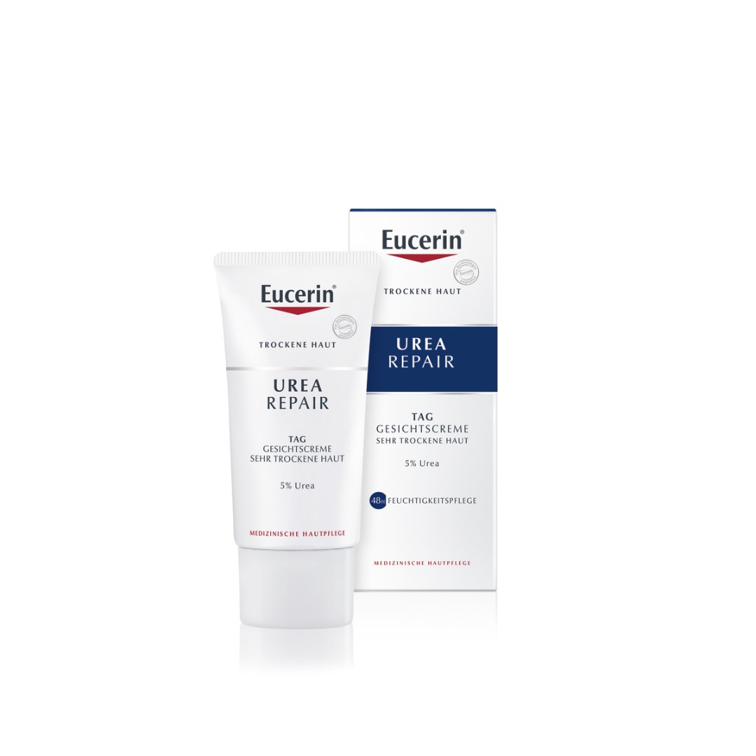 Крем Eucerin 63326 Урея Рипеир 5% днев. д/очень сухой кожи лица 50мл Крем Eucerin 63326 Урея Рипеир 5% днев. д/очень сухой кожи лица 50мл