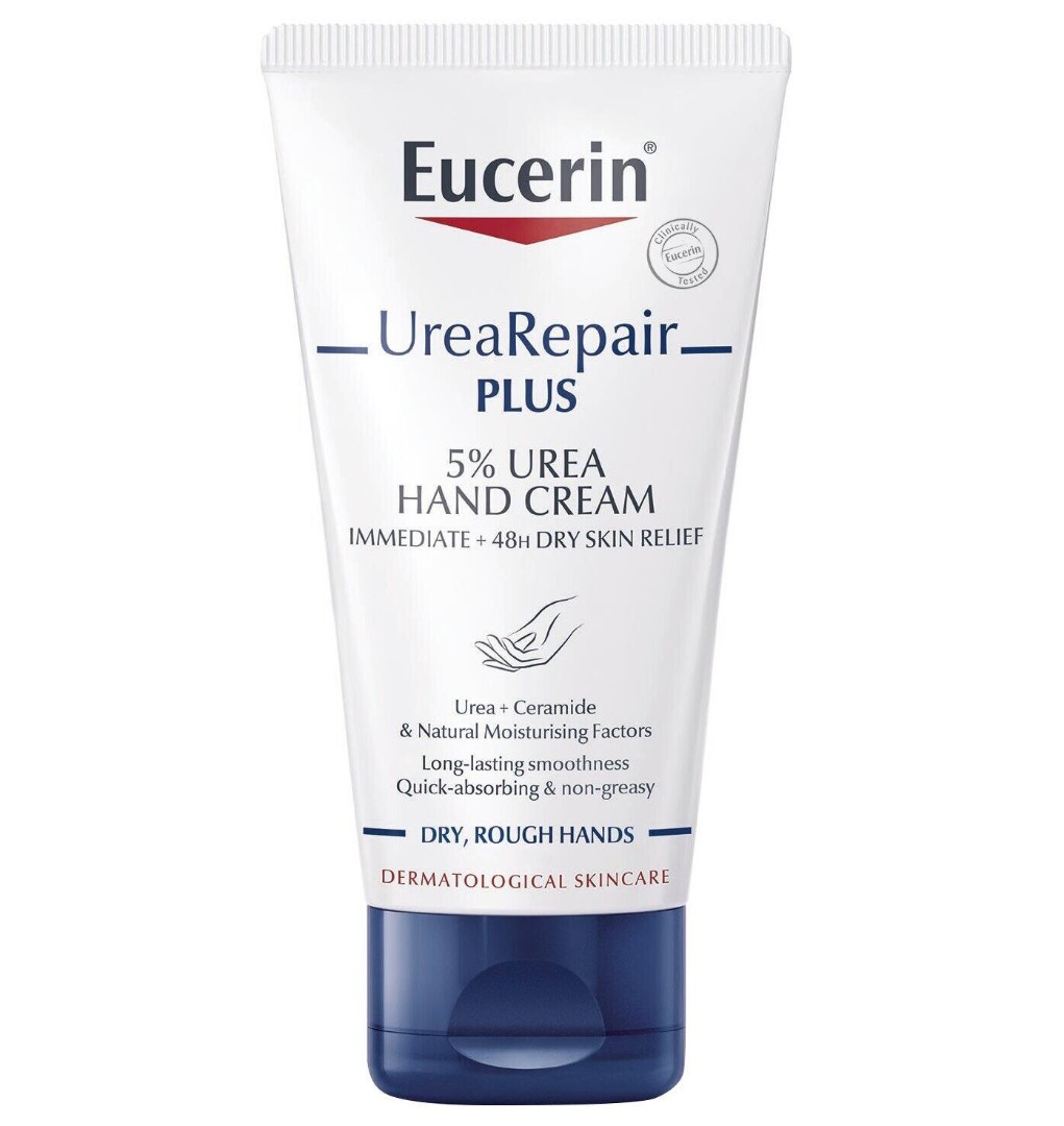 Крем Eucerin 63382 Урея 5% для сухої шкіри рук 75 мл