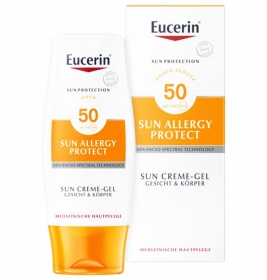 Крем-гель Eucerin 63944 Алерджі Протект Сонцезахисний для обличчя та тіла SPF50 150мл