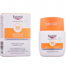 *Крем-флюид Eucerin 63840 Солнцезащитный  для лица SPF50 50мл