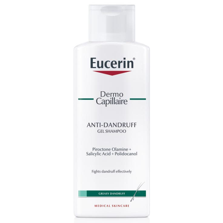 Шампунь Eucerin 69654 Дермокапіляр проти лупи для жирної шкіри голови 250мл
