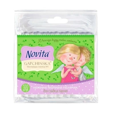 *Ватні палички Novita Gapchinska п/е №100