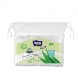 *Ватные палочки Bella Cotton Care с экстрактом алое в п/э №160