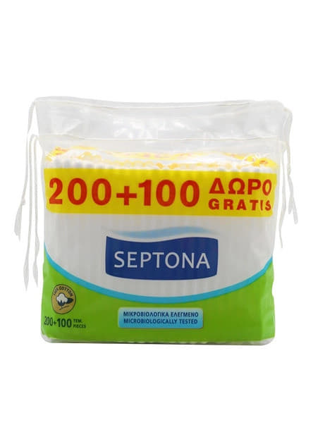 *Ватні палички SEPTONA в п/е №300