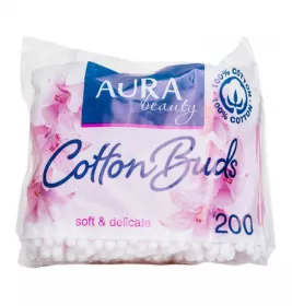 *ІМ Ватні палички АУРА №200 п/е