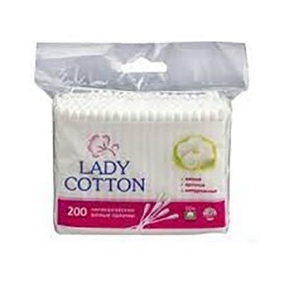 Ватные палочки Lady Cotton п/э №200 Ватные палочки Lady Cotton п/э №200