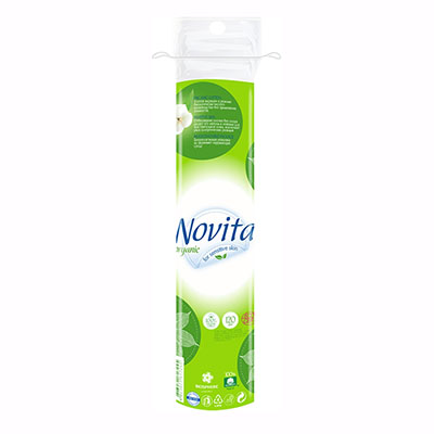 *Ватные диски Novita Organic №120 *Ватные диски Novita Organic №120