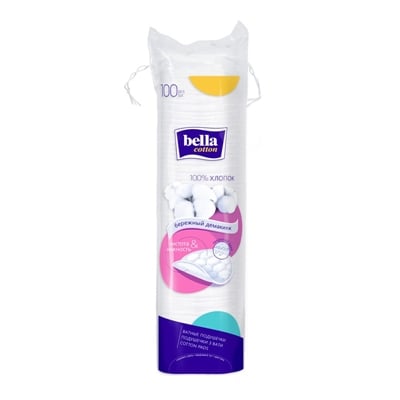 Ватные диски Bella Cotton №100 Ватные диски Bella Cotton №100