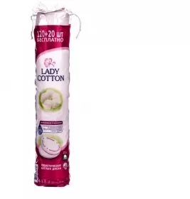 *Н21 Lady Cotton03 ватные диски №120