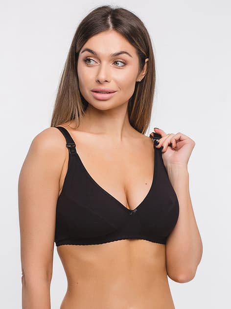 Бюстгальтер для годування Мамин Дім р.85F, черный