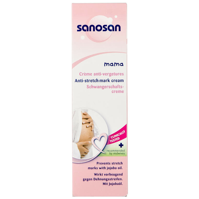 *Крем Sanosan Mama от растяжек для беременных mama Anti-stretch mark Cream 100мл *Крем Sanosan Mama от растяжек для беременных mama Anti-stretch mark Cream 100мл