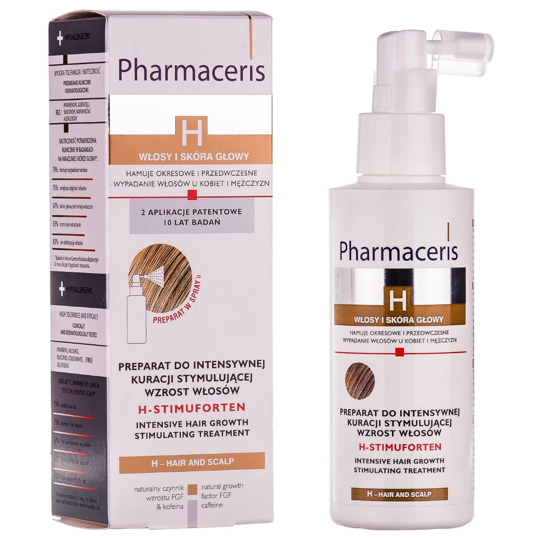 *Засіб Pharmaceris H Stimupurin Інтенсивна терапія для стимуляції росту волосся 125мл