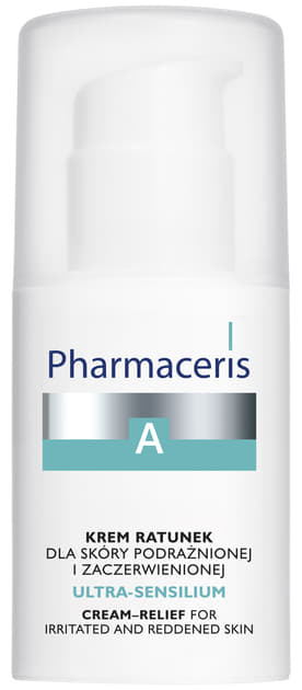 *Крем-допомога Pharmaceris A Ultra-Sensilium для подразненої та почервонілої шкіри 30мл