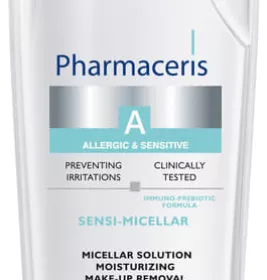 *Мицелярная жидкость Pharmaceris для очищения лица и глаз