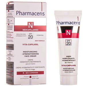 *Крем Pharmaceris N Vita-Capilaril Зволожуючий із зміцнюючим ефектом для обличчя 50мл