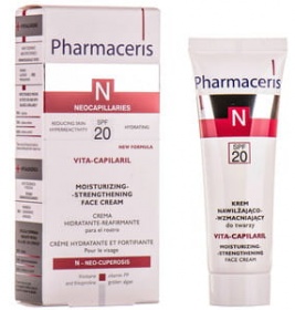 *Крем Pharmaceris N Vita-Capilaril Зволожуючий із зміцнюючим ефектом для обличчя 50мл