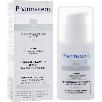 *Сироватка Pharmaceris W Albucin-Mela Інтенсивно відбілююча для обличчя 30мл