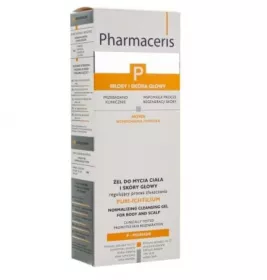 *Гель Pharmaceris для мытья тела и кожи головы псориаз