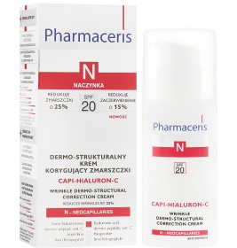 Крем Pharmaceris N Capi-Hialuron-C з дермоструктурною корекцією зморшок для обличчя 50мл Крем Pharmaceris N Capi-Hialuron-C з дермоструктурною корекцією зморшок для обличчя 50мл