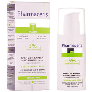 Пилинг-крем Pharmaceris T Sebo-Almond-Peel 5% 50 мл Пилинг-крем Pharmaceris T Sebo-Almond-Peel 5% 50 мл