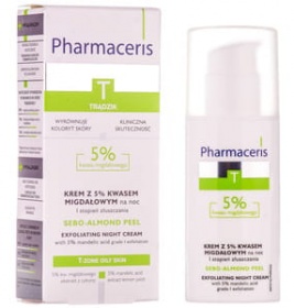 *Крем-пілінг Pharmaceris T Sebo-Almond-Peel 5% 50мл