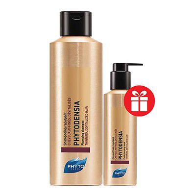 *Набір Phyto Розкішний об'єм Фітоденсія шампунь 200мл+Фітоденсія маска 50мл