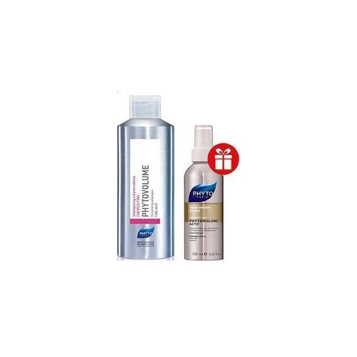 *Набір Phyto Об'єм до кінчиків Фітоволюм шампунь 200мл+Фітоволюм Актив спрей 50мл