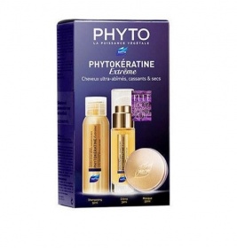 *Набір Phyto Фітокератин Екстрем (Шампунь 50 мл + Крем 30 мл + Маска 50 мл)