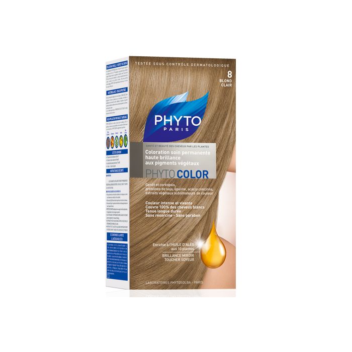 Крем-краска Phyto Фитоколор №8 светло-русый 100мл