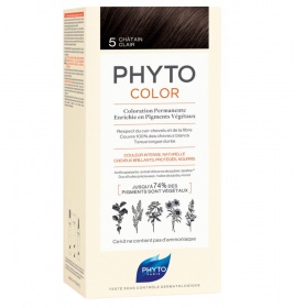 Крем-краска Phyto Фитоколор №5 светлый шатен 100мл