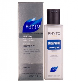 *Набір Phyto 7 Крем 50мл + Фітожоба шампунь 100 мл