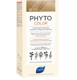Крем-краска Phyto Фитоколор №10 Экстрасветлый блондин 100мл