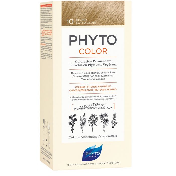 Крем-фарба Phyto Фітоколор крем-фарба №10 Екстрасвітлий блондин 100мл