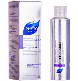 *Шампунь Phyto для волосся зволожуючий Фітосквам 200 мл